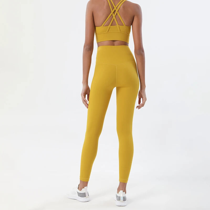 Tracksuit Gym Fitness Set Woman 2 Pieces