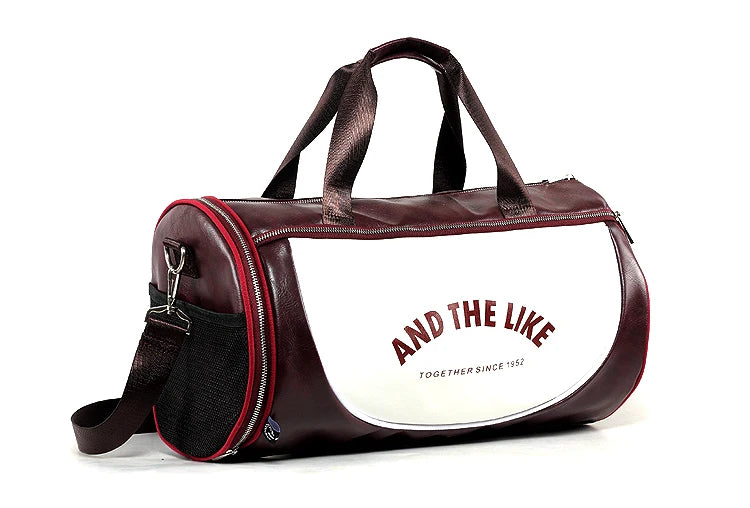 Fitness Shoulder Bag With Shoes Pocket