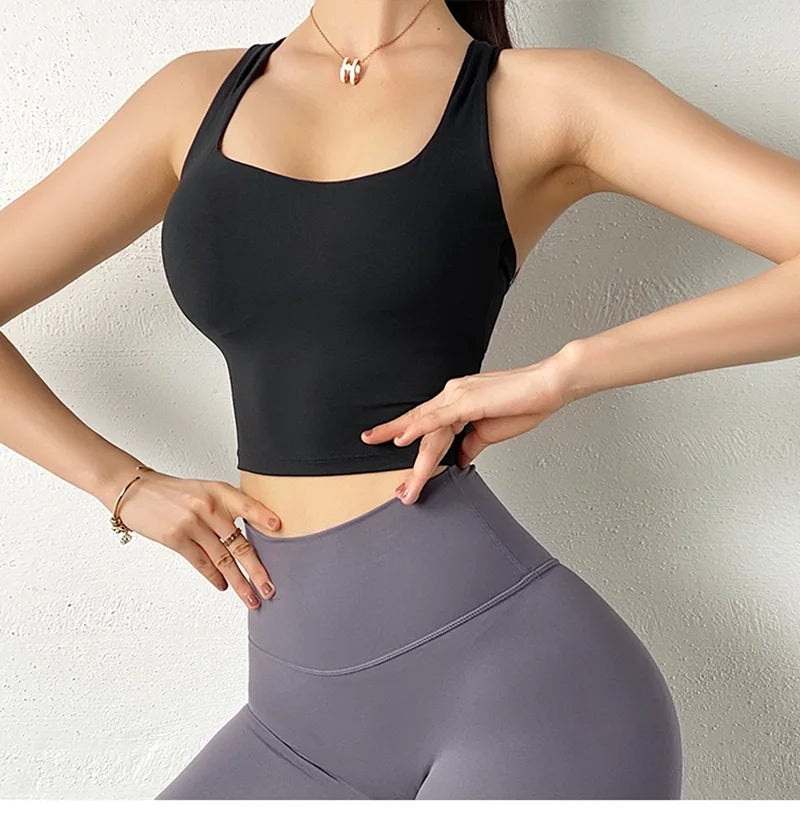 Camis Push-Up Yoga Crop Top Bras