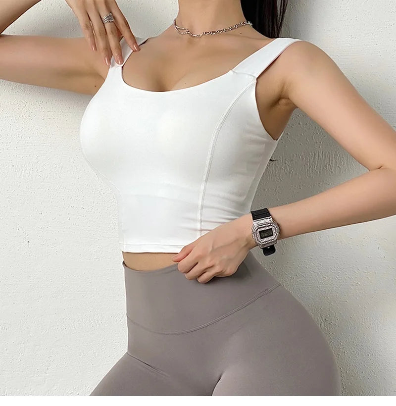 Camis Push-Up Yoga Crop Top Bras