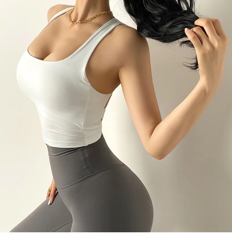 Camis Push-Up Yoga Crop Top Bras