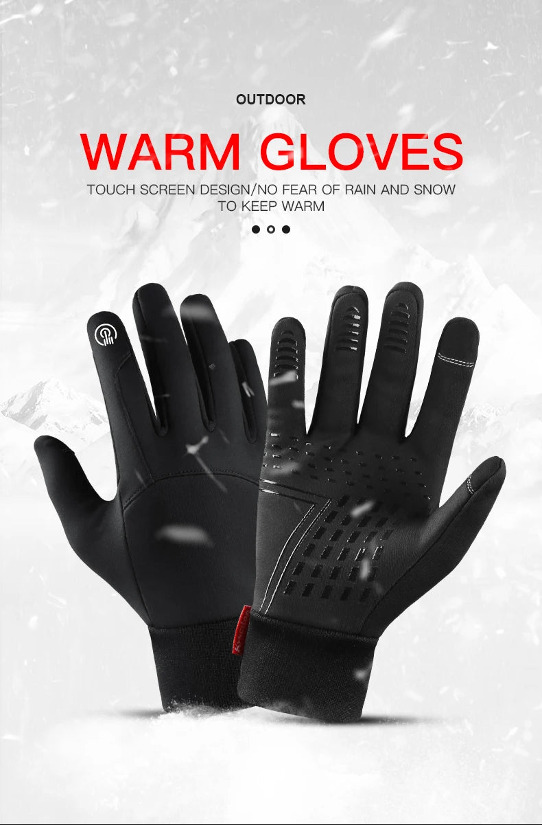 Touch Screen Gym Fitness Full Finger Gloves