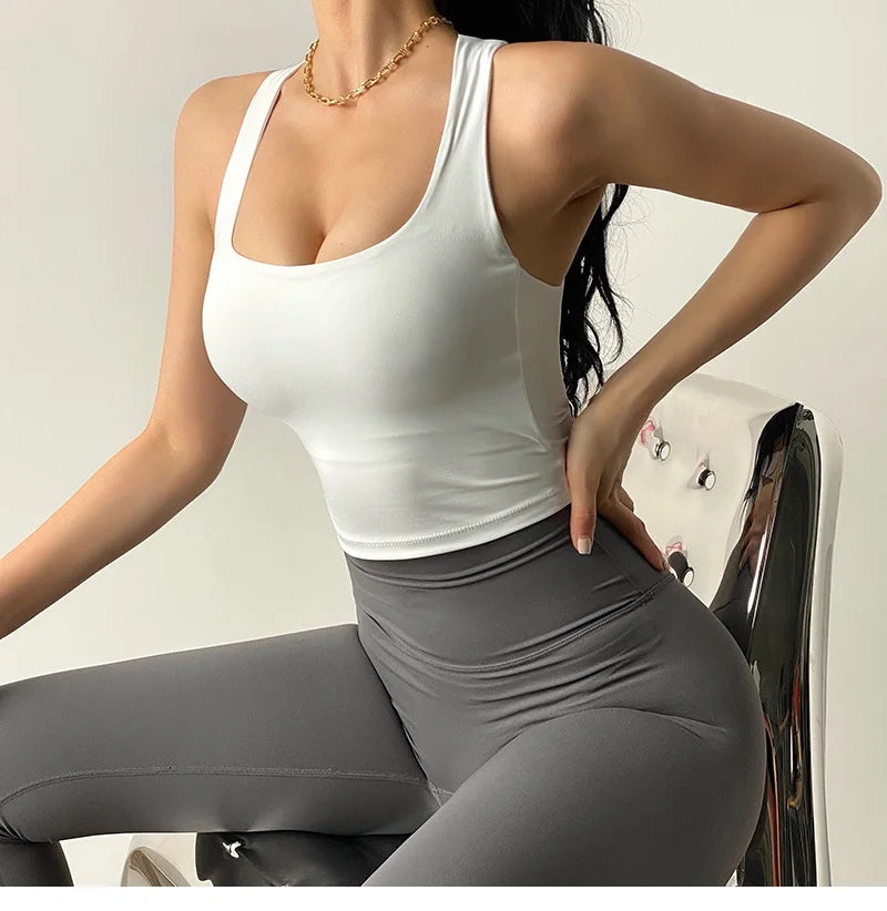 Camis Push-Up Yoga Crop Top Bras