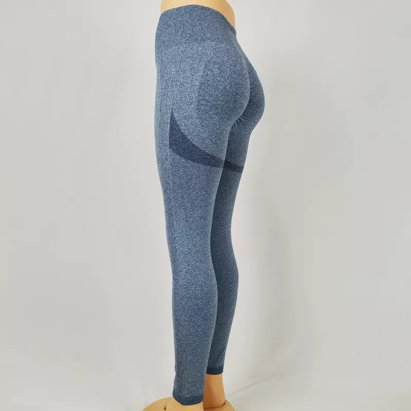 High Waist Elastic Solid Yoga Leggings