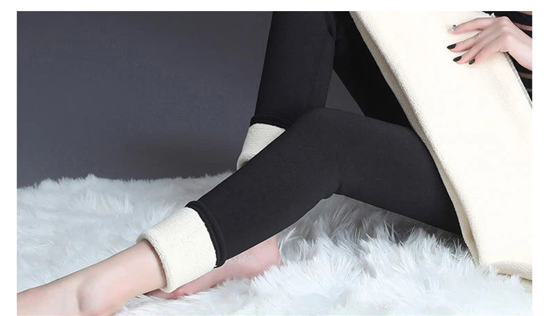 Women Lamb Fleece Legging