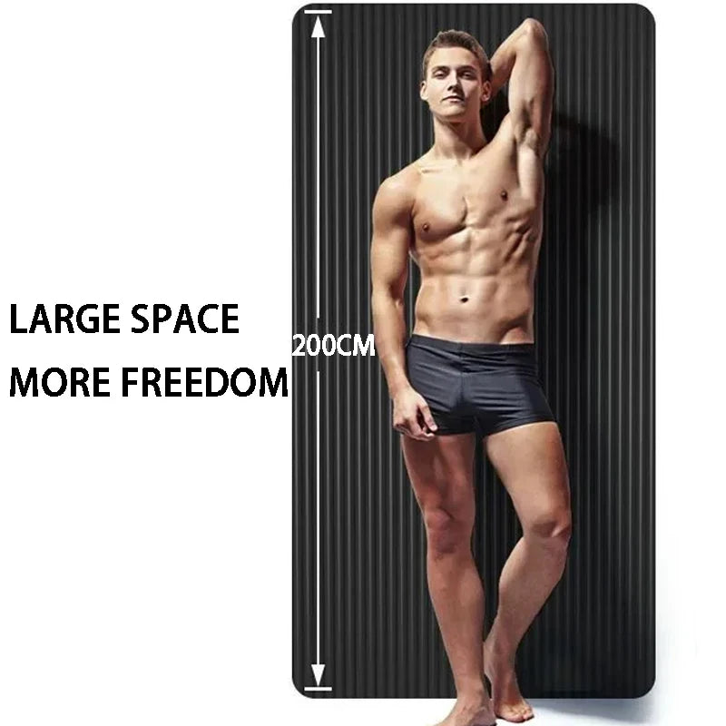 Ultra Thick 20mm Anti Slip Yoga Mat for Men and Women's Fitness