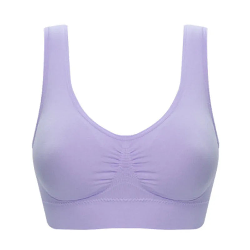 Plus Size Wireless Push-Up Bra