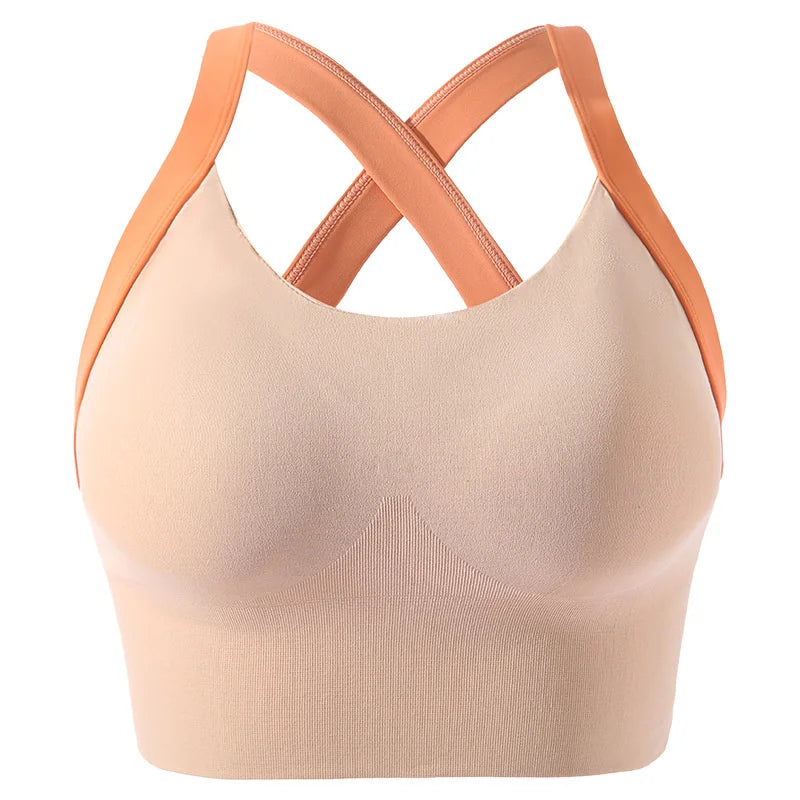 Crisscross Back Yoga Bra