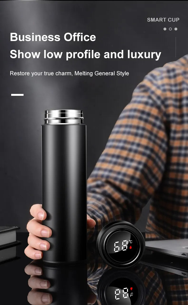 Smart Led Digital Temperature Display Thermos 500ML