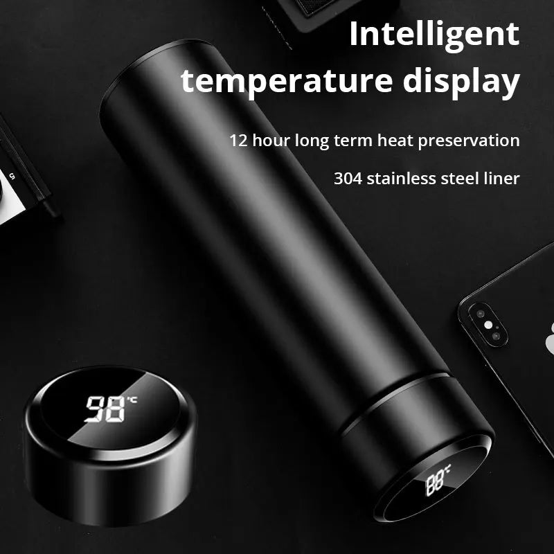 Smart Led Digital Temperature Display Thermos 500ML