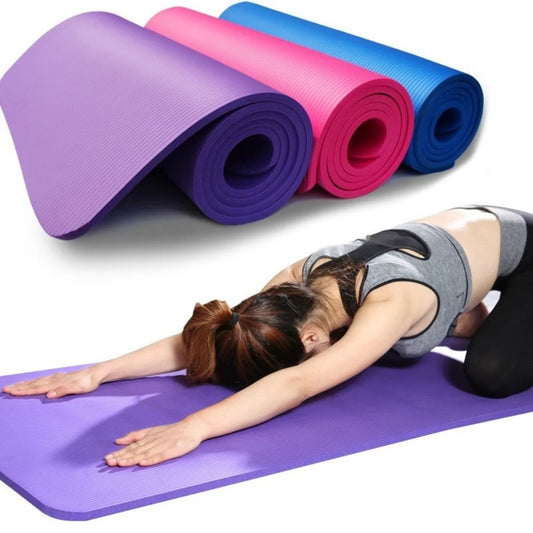 Yoga Mat Anti-skid Sports Fitness Mat 3MM-6MM Thick EVA Comfort Foam