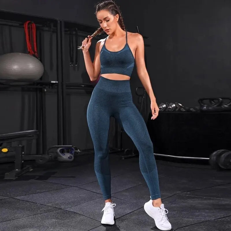 Women's Tracksuit Seamless Yoga Set