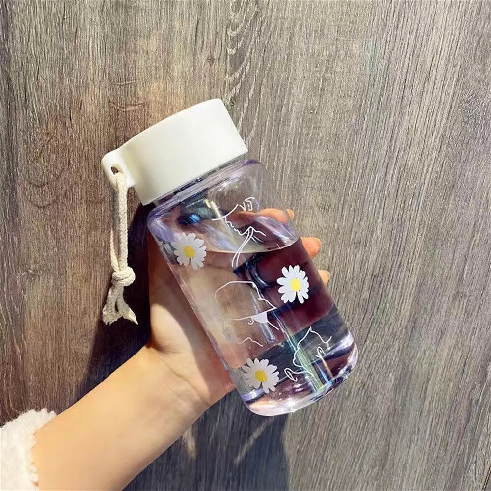 Water Bottle BPA Free 500ml Plastic Transparent