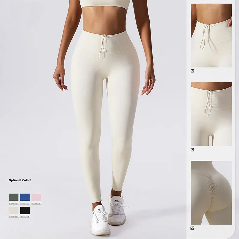 Nude High Waist Yoga Pants