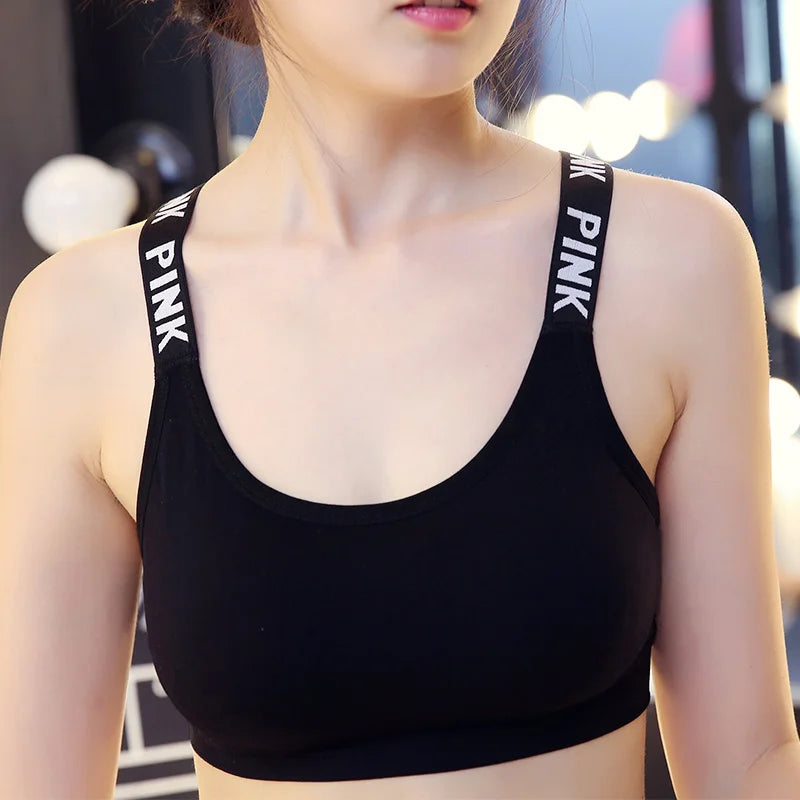 Cross Strap Sports Bra Top