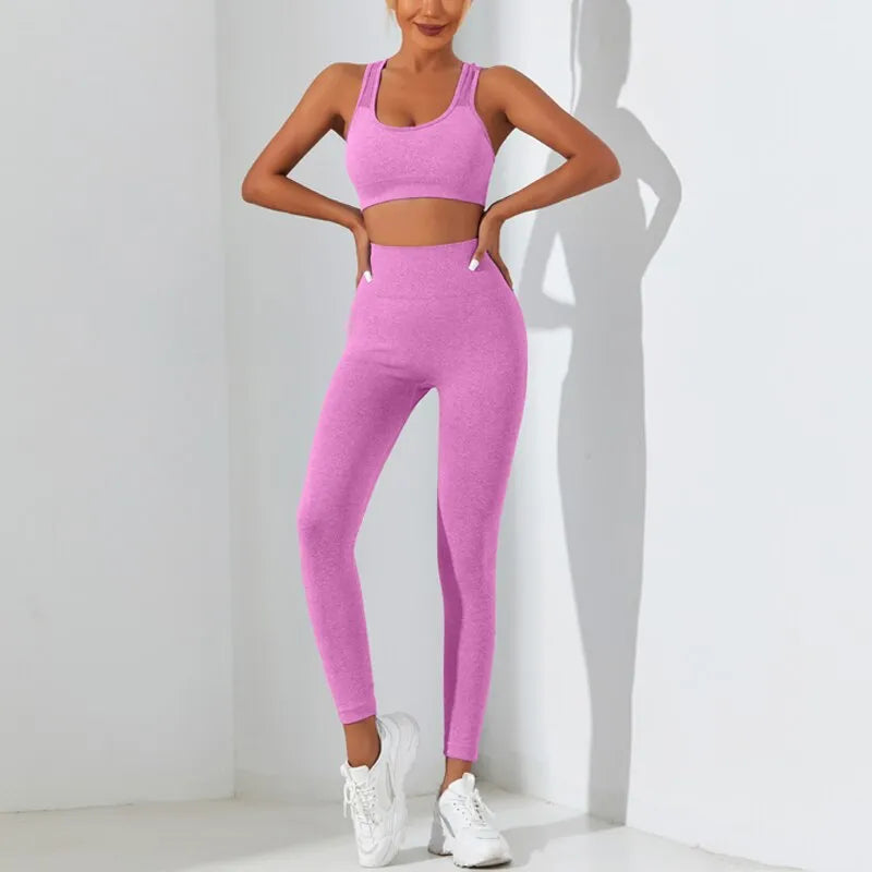 High Stretch Yoga Set Tracksuit