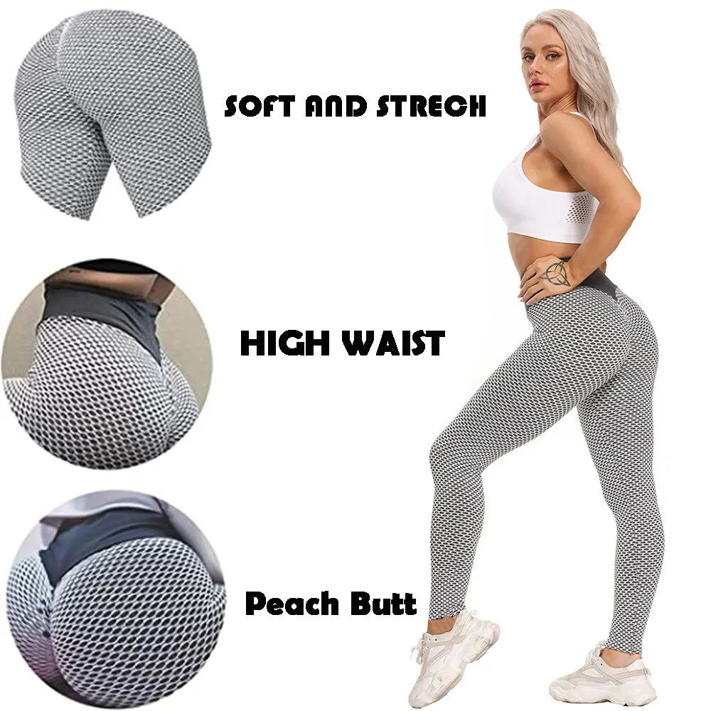 High Waisted Yoga Leggings | Women's Sports Yoga Pants