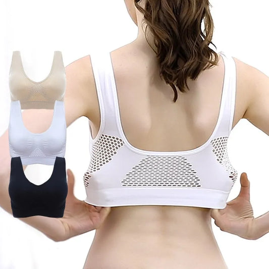 Chic Hollow Out Sports Bras: Yoga & Fitness Ready