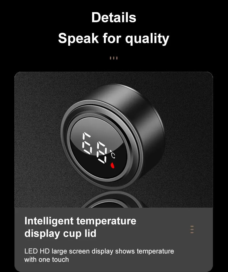 Smart Led Digital Temperature Display Thermos 500ML