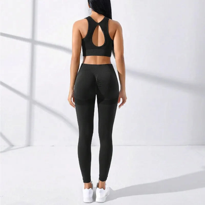 High Stretch Yoga Set Tracksuit